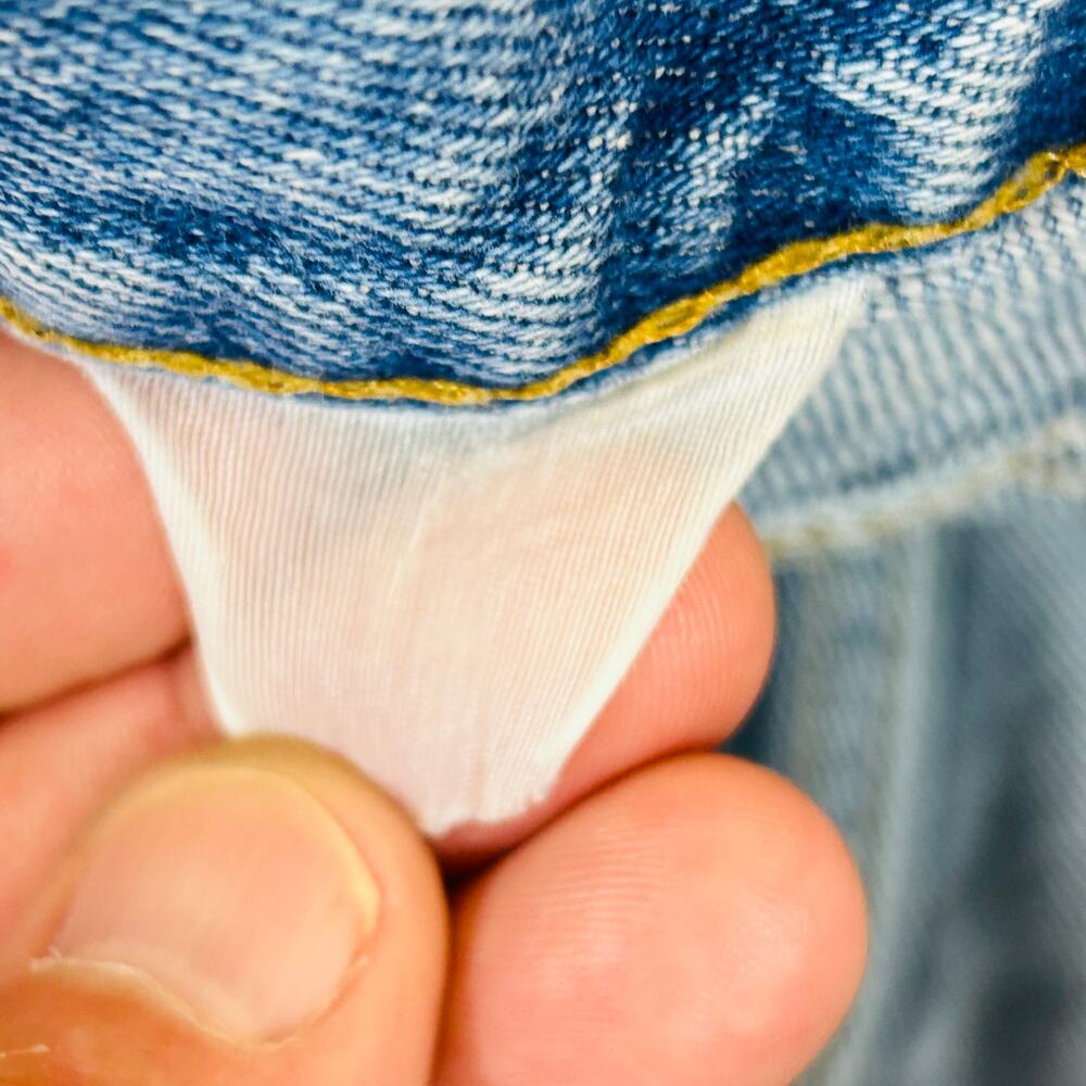 Classic Blue Denim Jeans 32W 34L - Picture 6 of 12